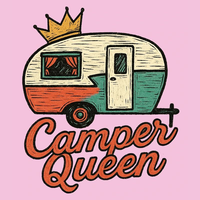 Camper Queen Retro Wohnwagen