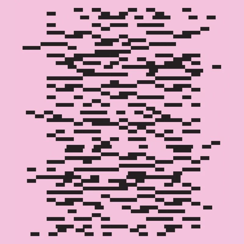 Glitch Stripe Nuit Abstraite