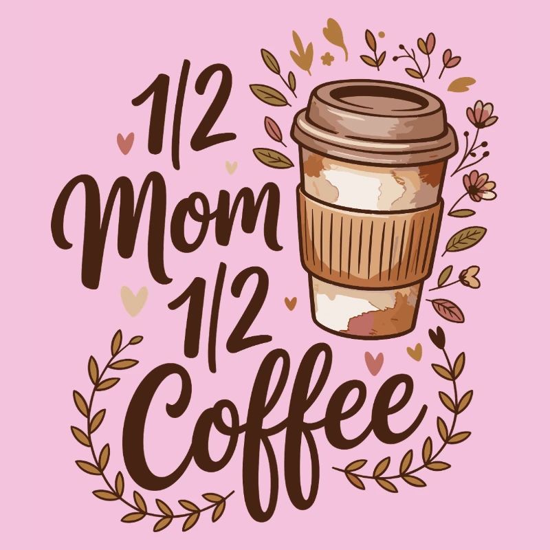 Mutter Koffein Halb Mama Halb Kaffee