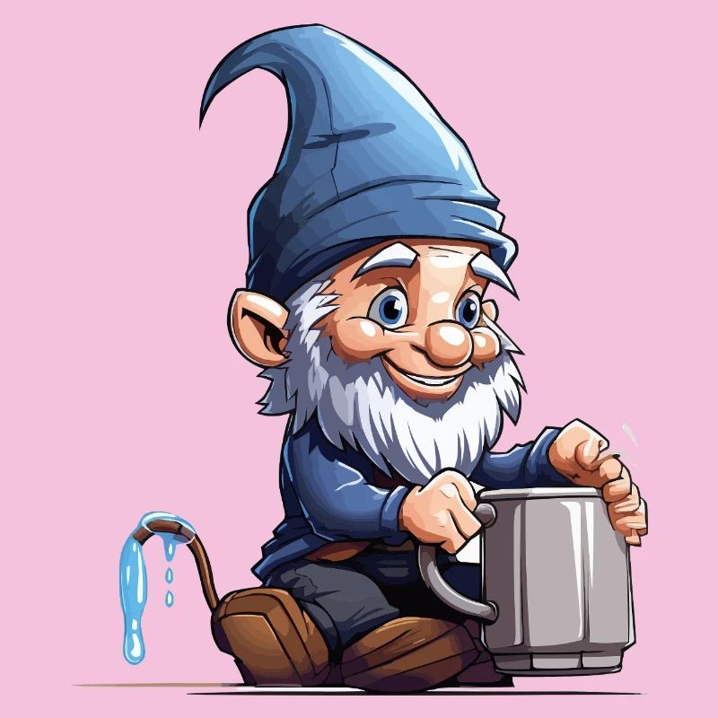GnomePotterBlue