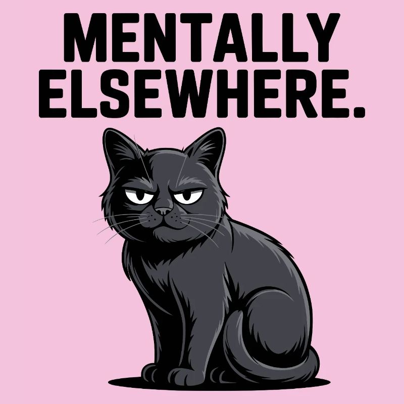 Mental anderswo Katzentee