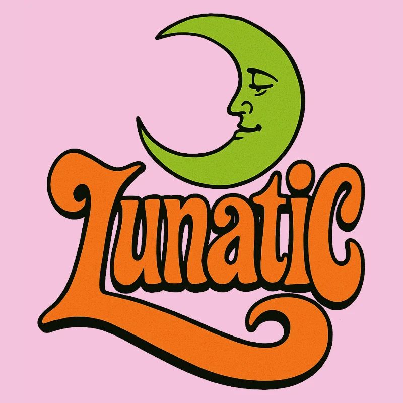 Lunatic Moon Retro Typography