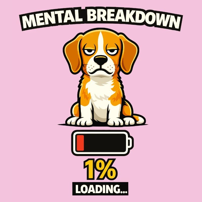 Mental Breakdown Beagle Loading