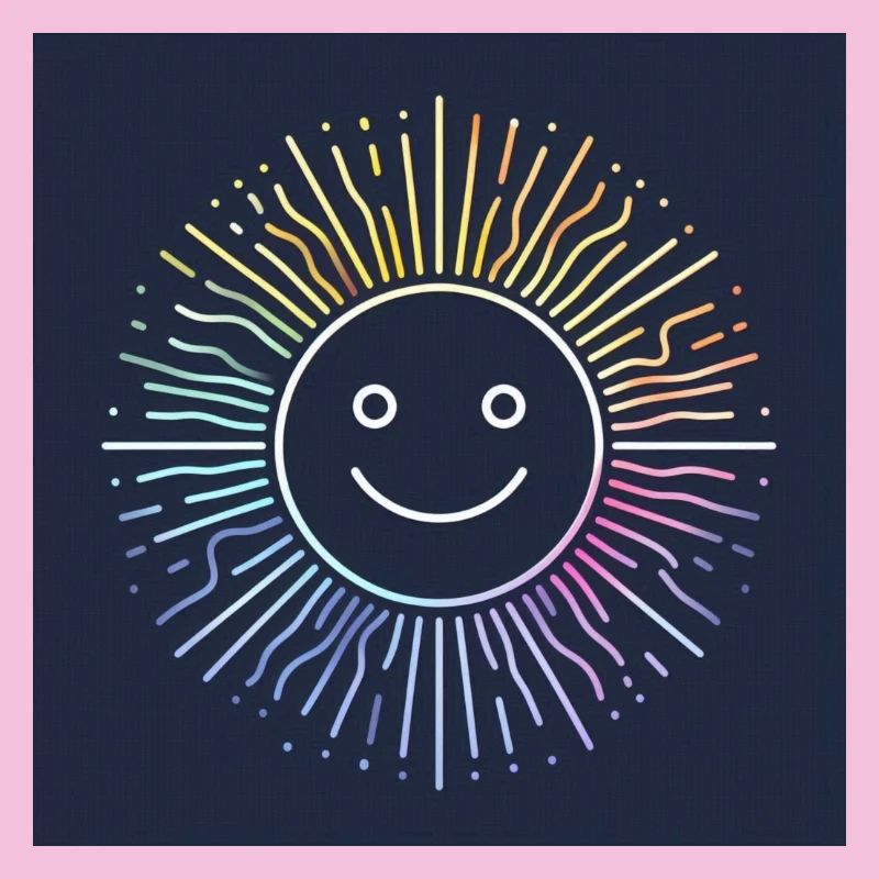 A cool, cheerful sun