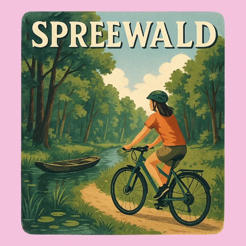 Vintage- Radfahrer