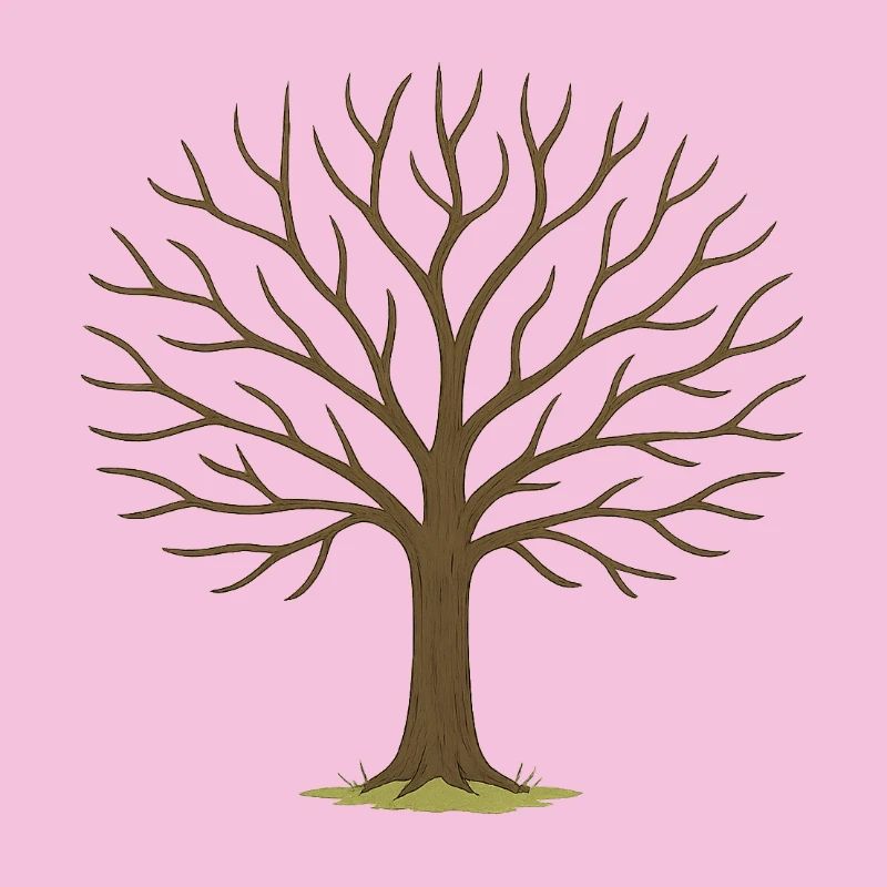 Winter Tree Silhouette