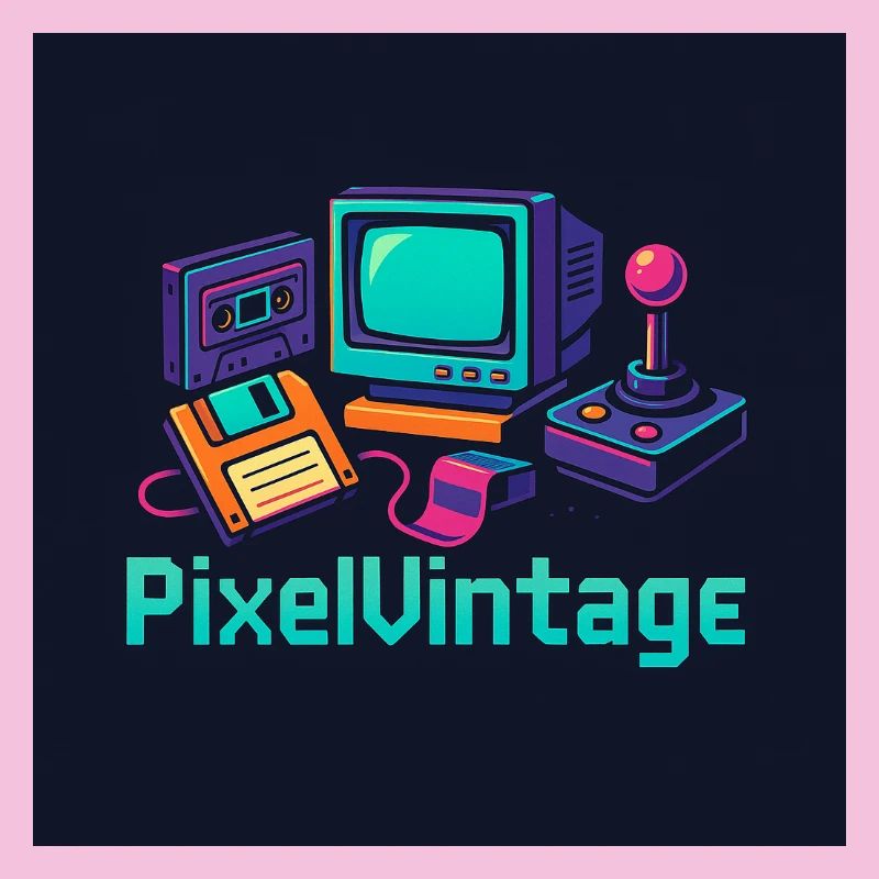 Retro-Computer und Pixel-Konsole