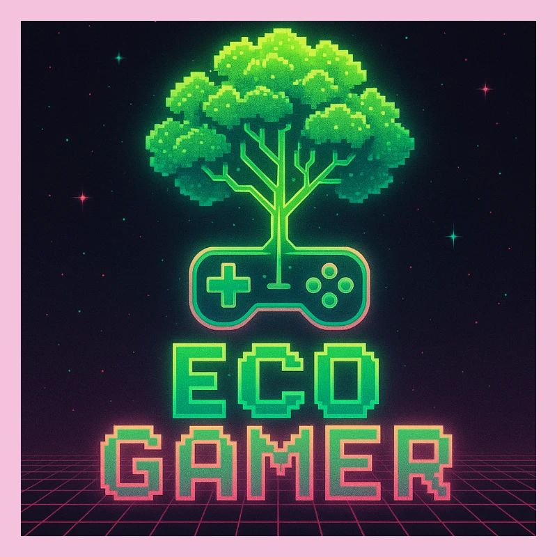 EcoGracz Gaming Pixel Art Design