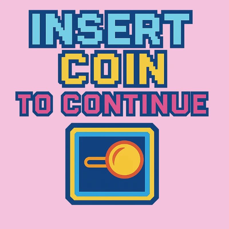 Retro Pixel Arcade Game Design