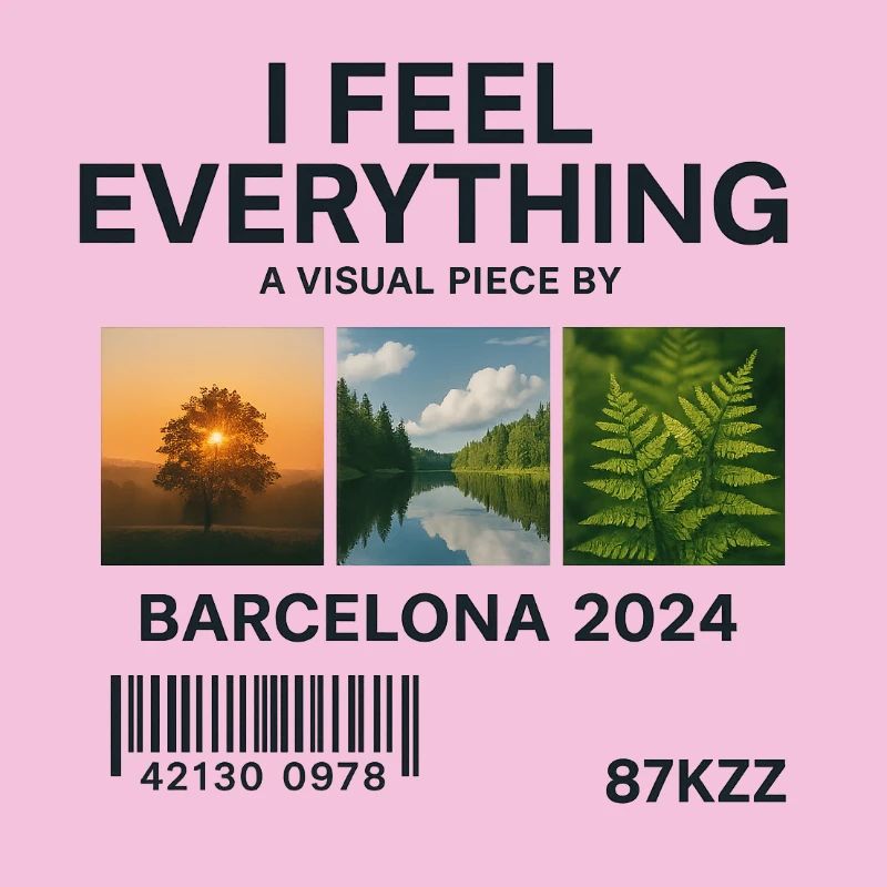 Je ressens tout : Visual Piece Barcelona