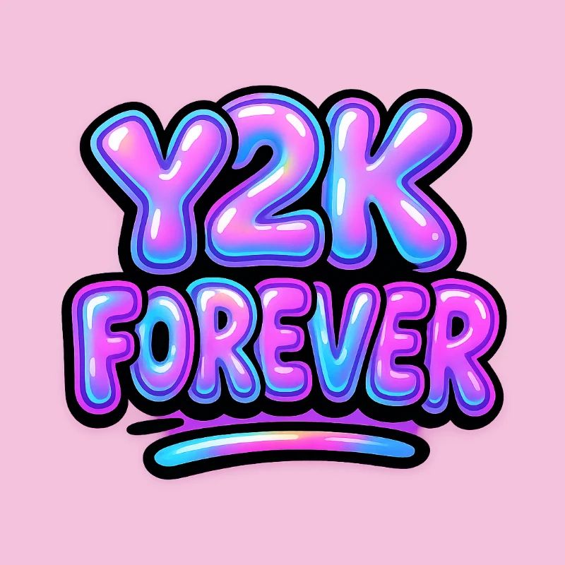 Y2K Forever Neon Design