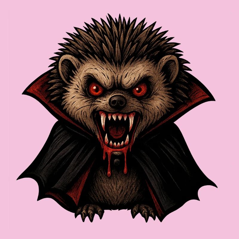 Gruseliger Igel