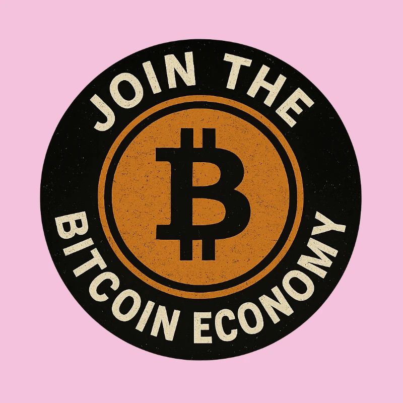 Join the Bitcoin economy round button 