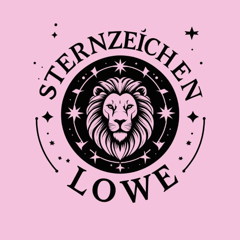 Löwe Sternzeichen Mandala