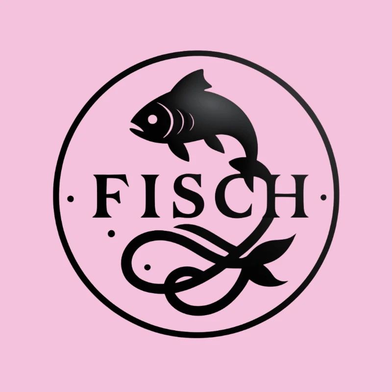 Pisces Circle Zodiac Sign