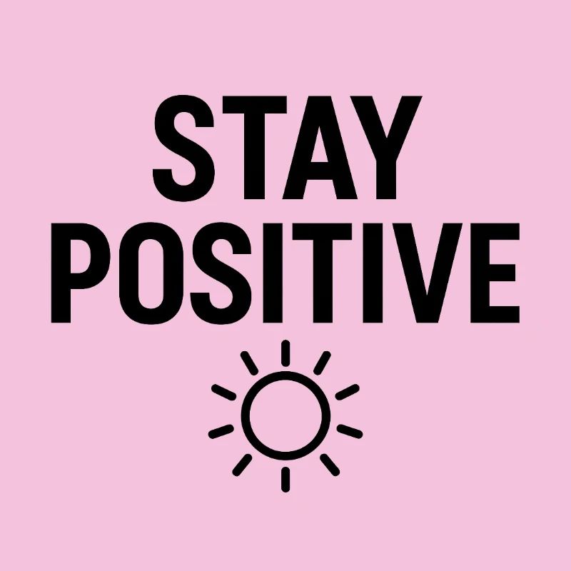 Restez positif Rayon de soleil