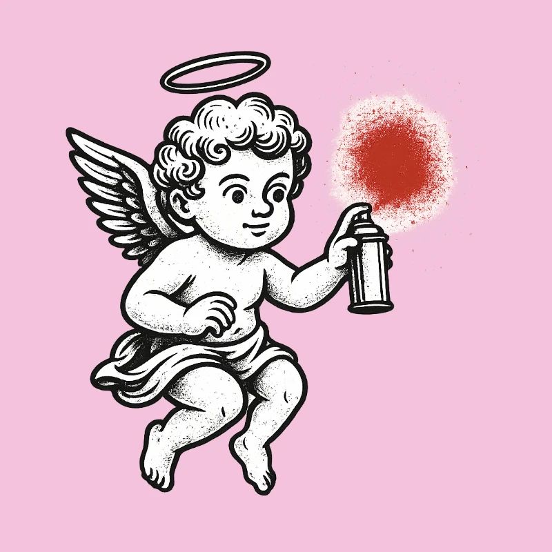 Angel Spray: Buntes Graffiti