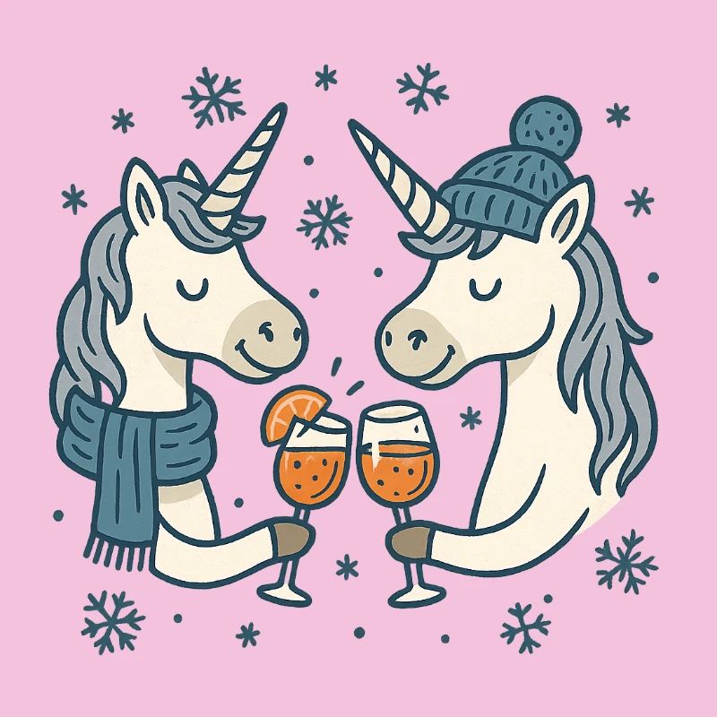 Winterzauber Einhorn-Toast