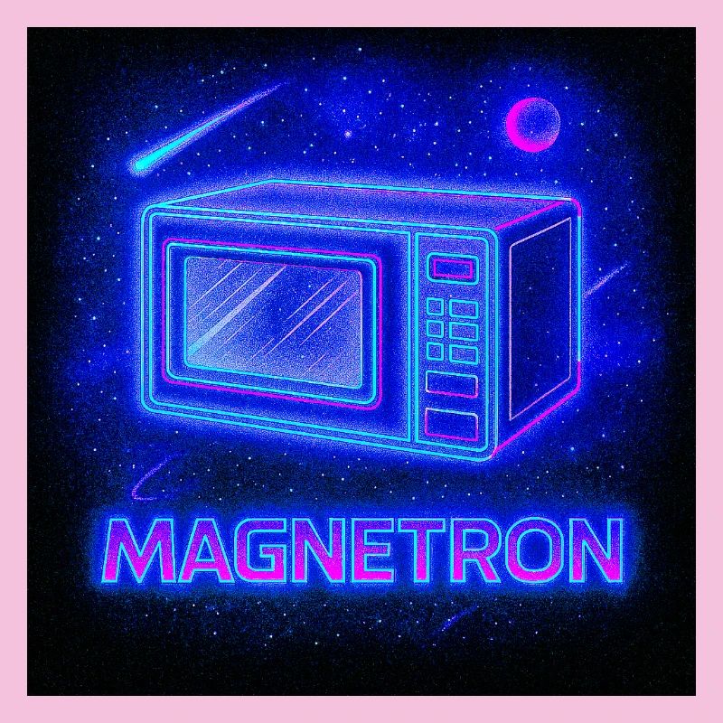 Microwave Neon Cosmos