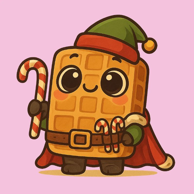Christmas Waffle