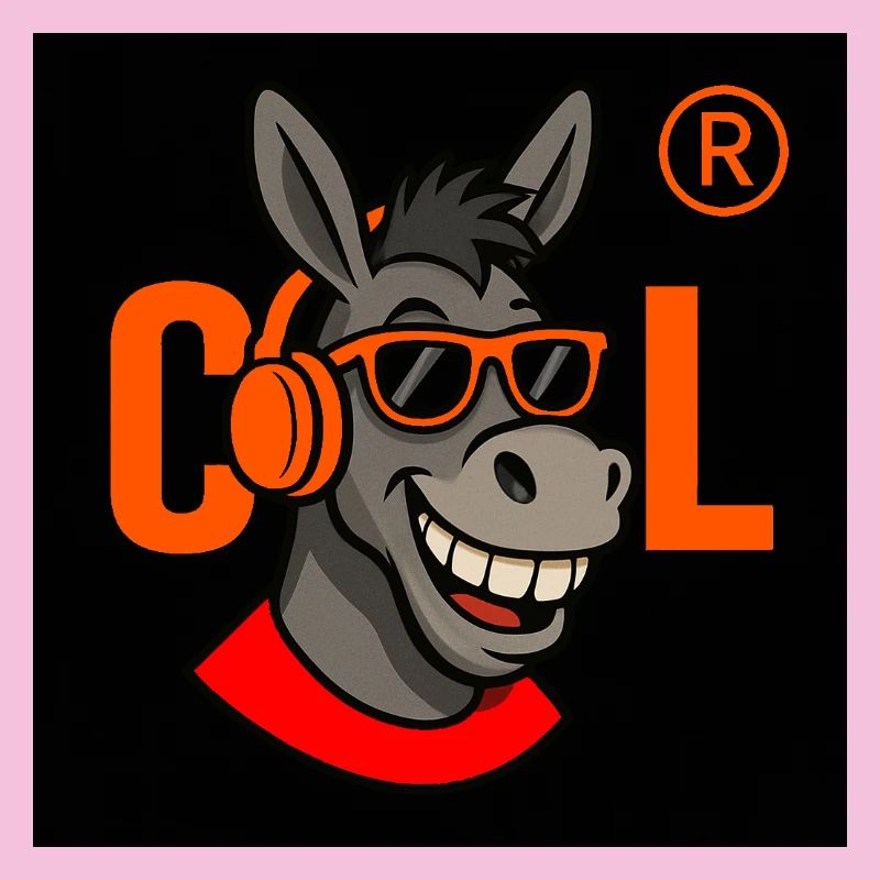 Cool Donkey DJ Logo