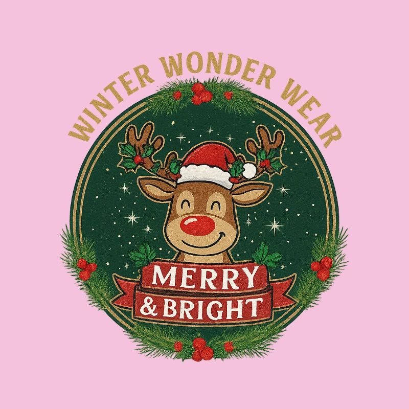 Winterreindeer Merry & Bright