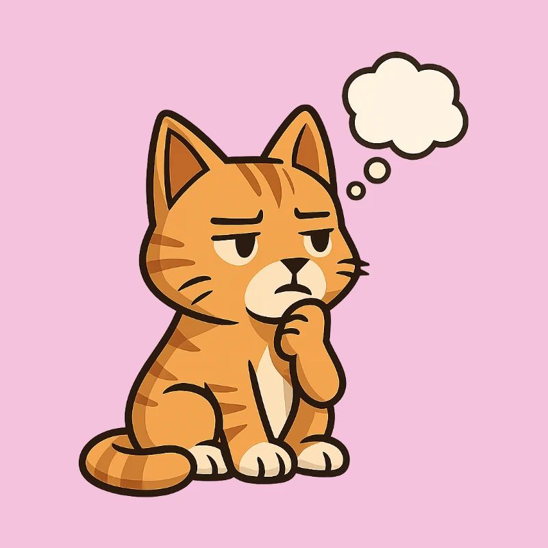 Chat-Réfléchi