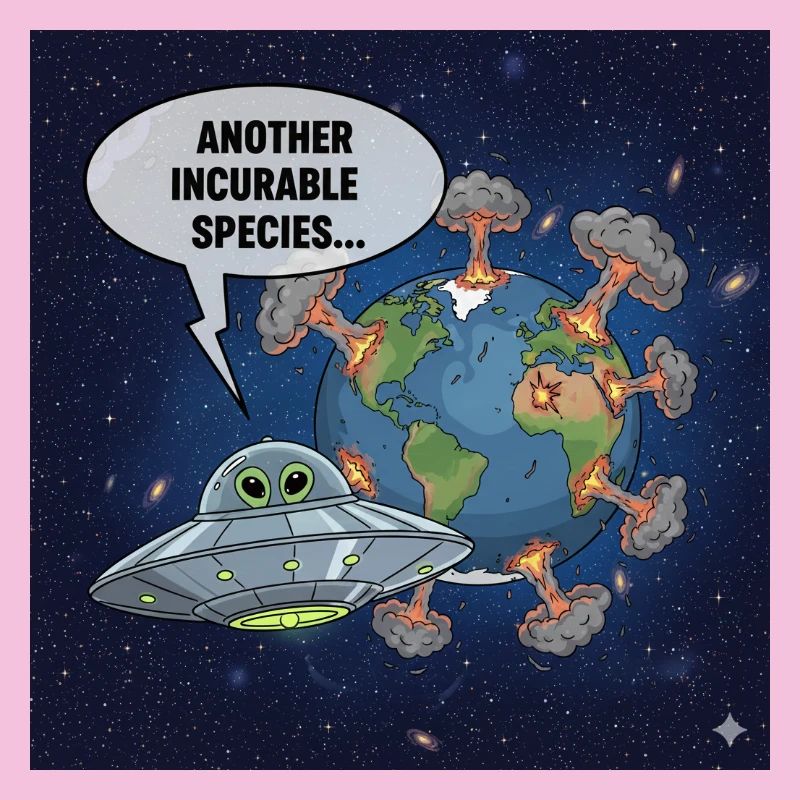 Alien UFO Observation - Another Irreparable Race