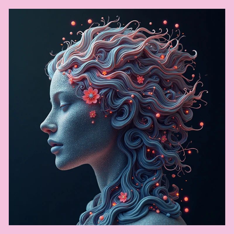 Whimsical feminine art