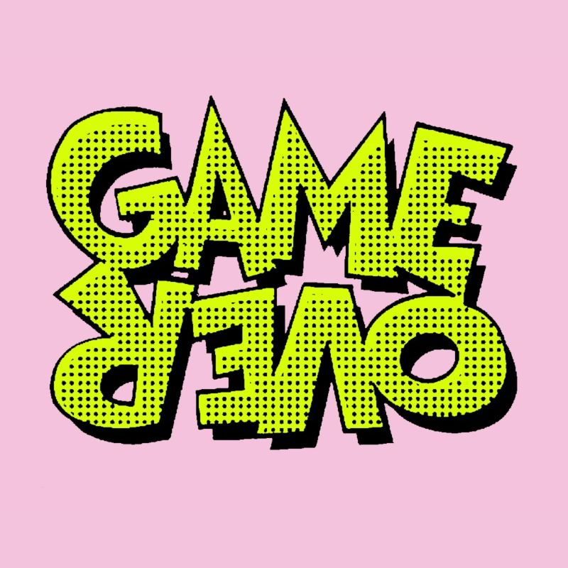 Game Over Retro Pixel Design