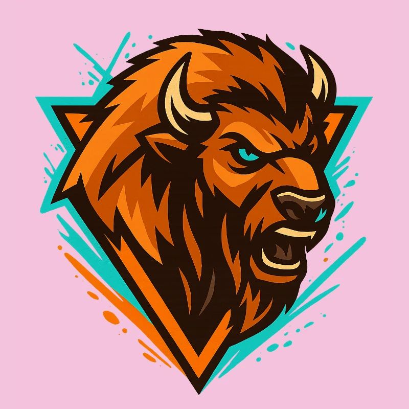 Logo de la Tempête d’Ours Turquoise Orange