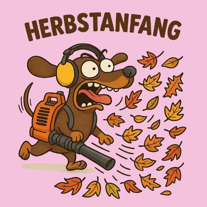 Herbstanfang Dackel