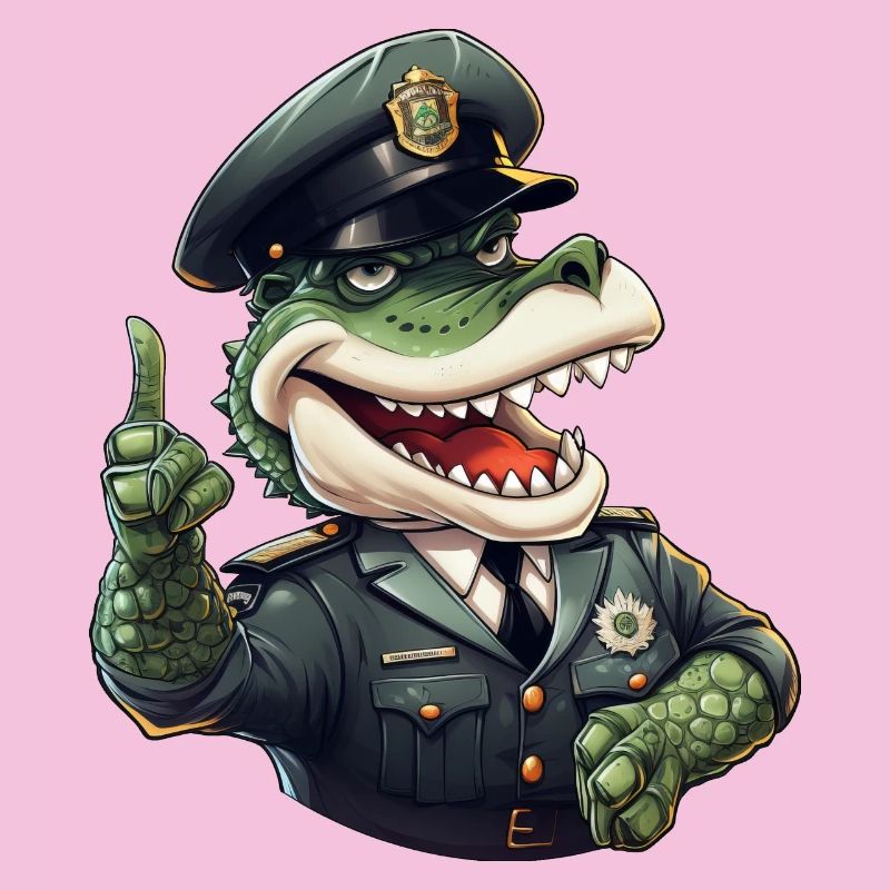 Crocodile Policeman