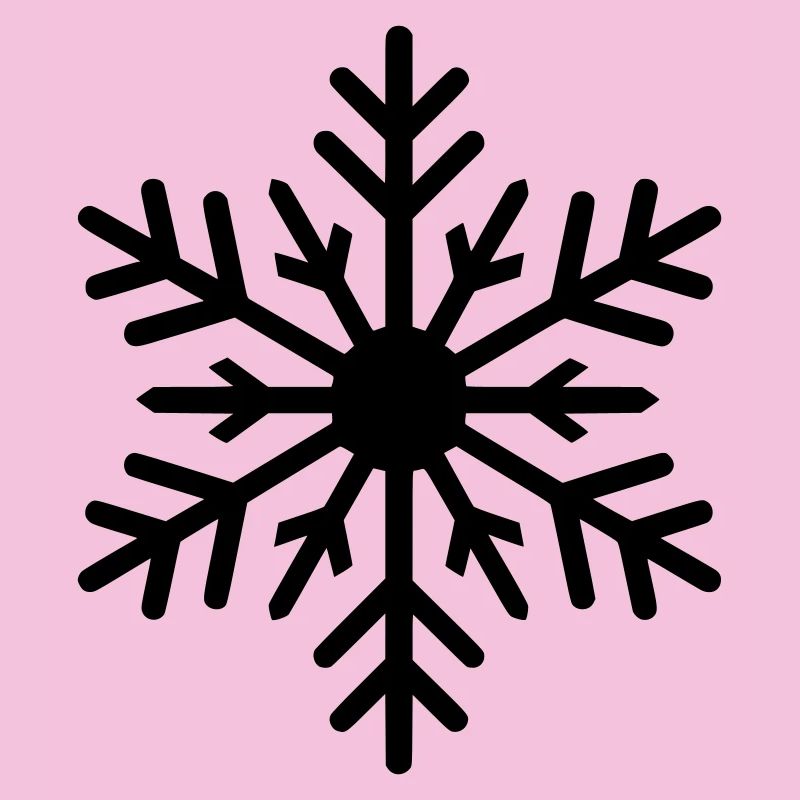 Schneeflocke, Eiskristall, Farbe variabel