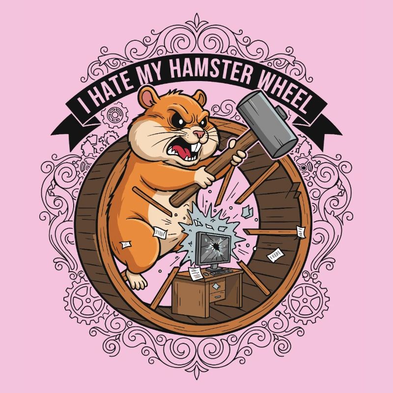I hate my work hamster wheel