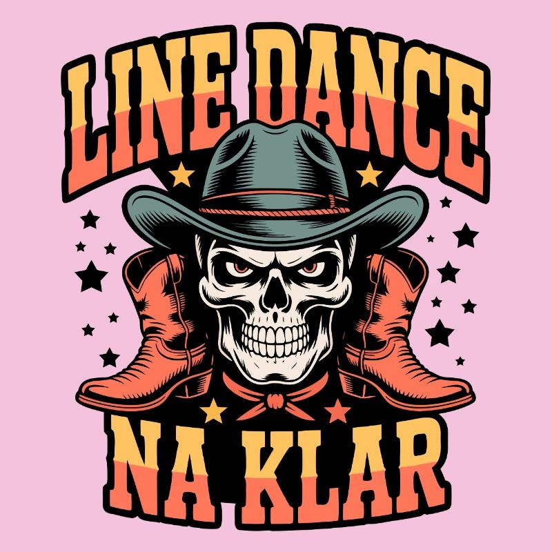 Line Dance Skull Rodeo