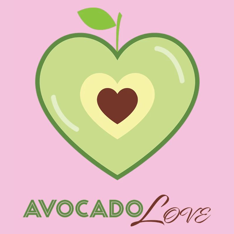 Avocado Herz Liebe