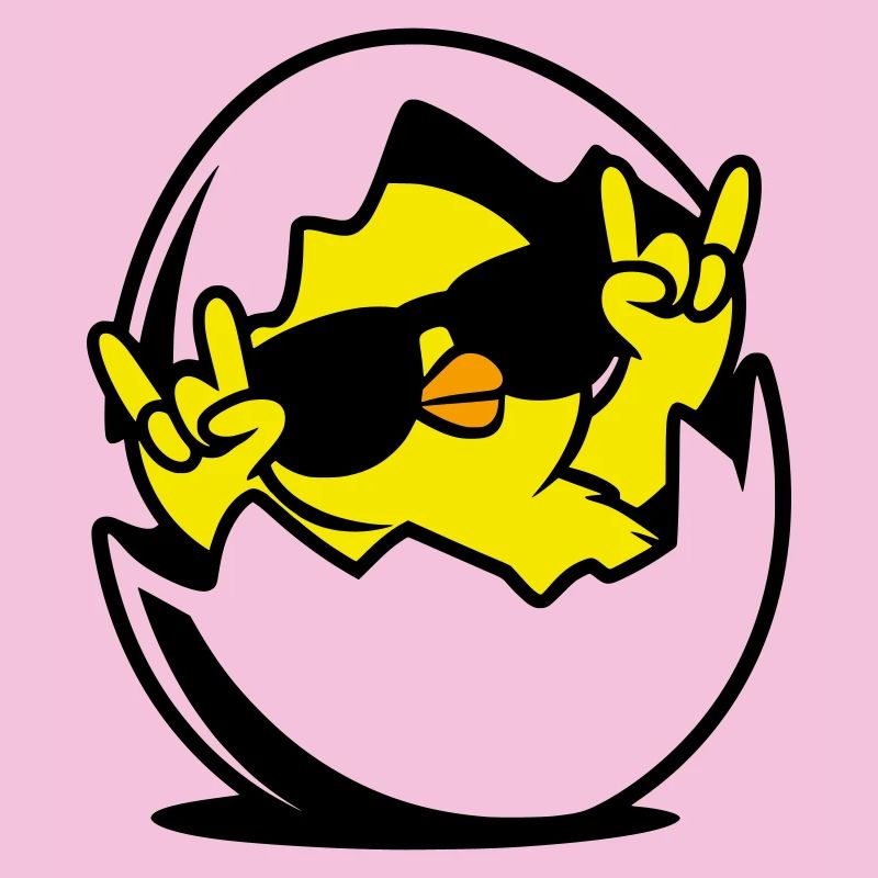 Rock Chick – Cool Chick dans un œuf