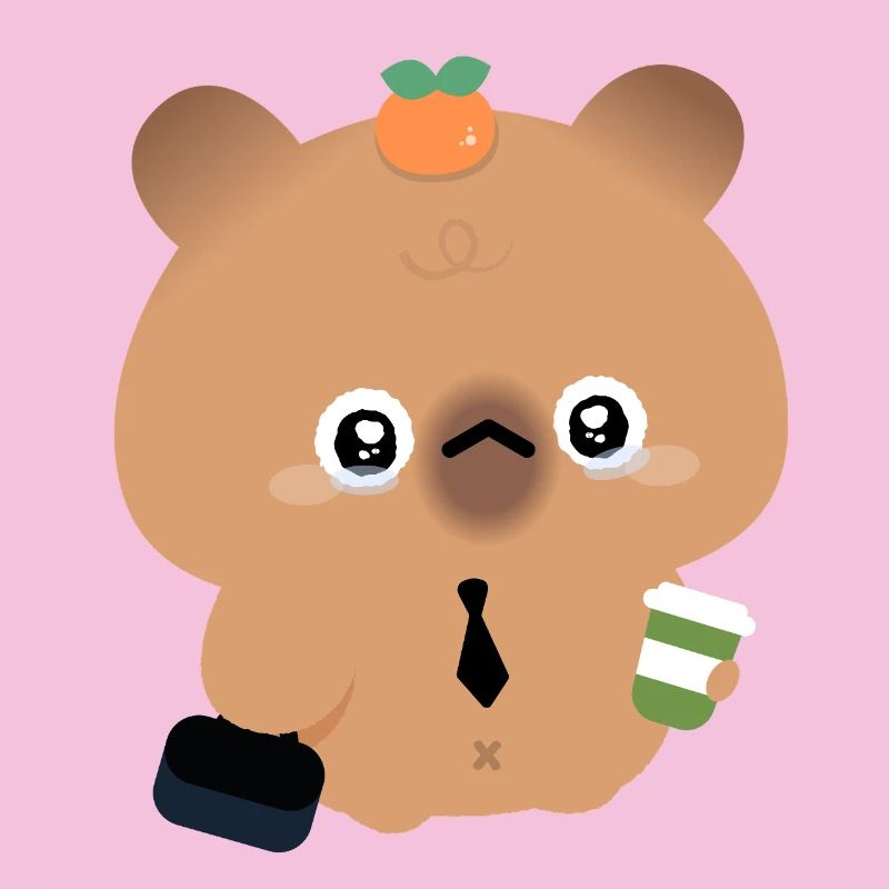 Kaffee-Kapybara