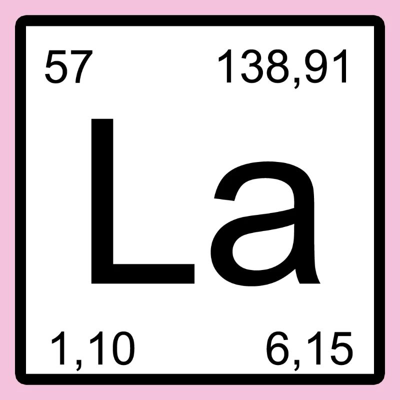 La Element Graphic Lanthanum Style