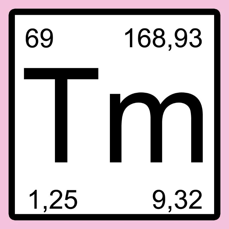 Conception des éléments de thulium