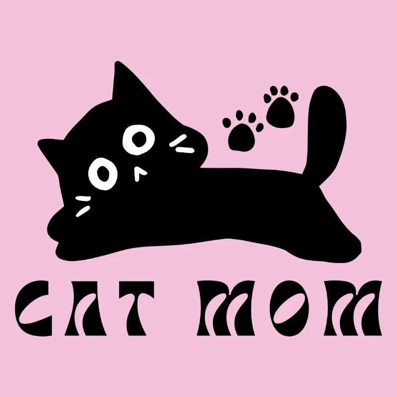 Minimalistisches Katzengesicht