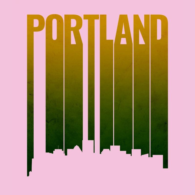 Portland Skyline Gradient