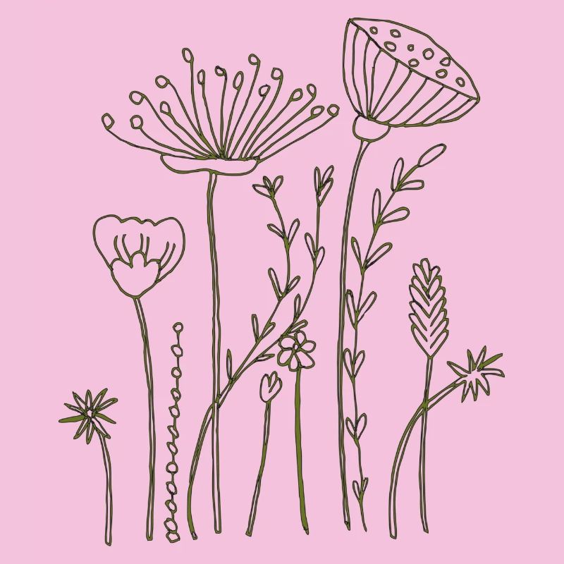 Fleurs séchées