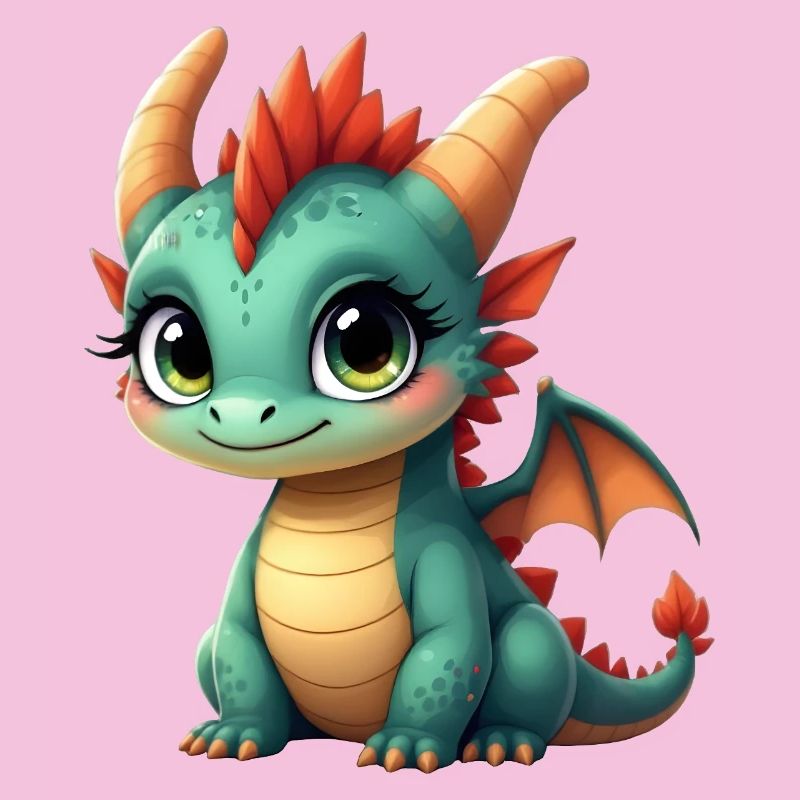 Mignon bébé dragon