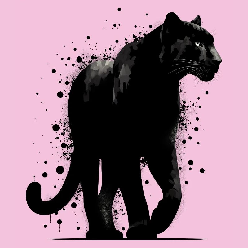 Eleganter Panther