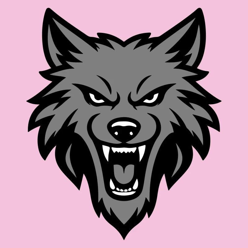Wolf Kopf Logo