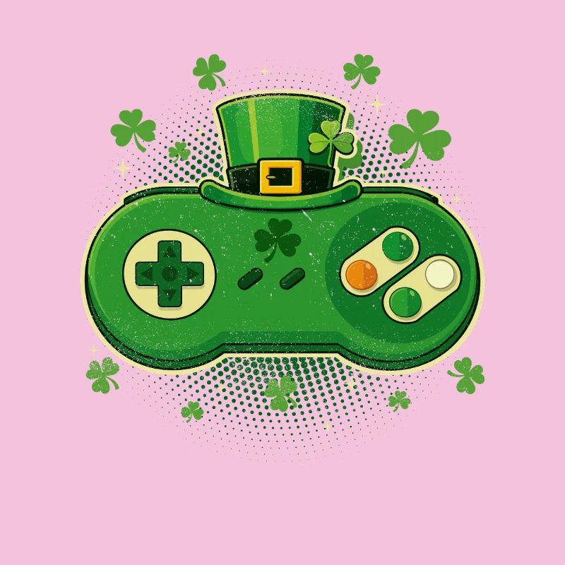 Irish Video Game Controller St Pats