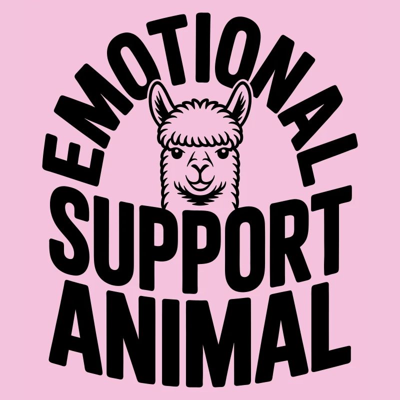Alpaca Lover Emotional Support Animal