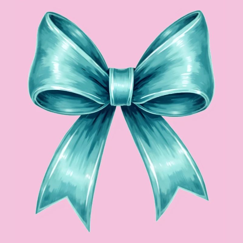 Turquoise bow